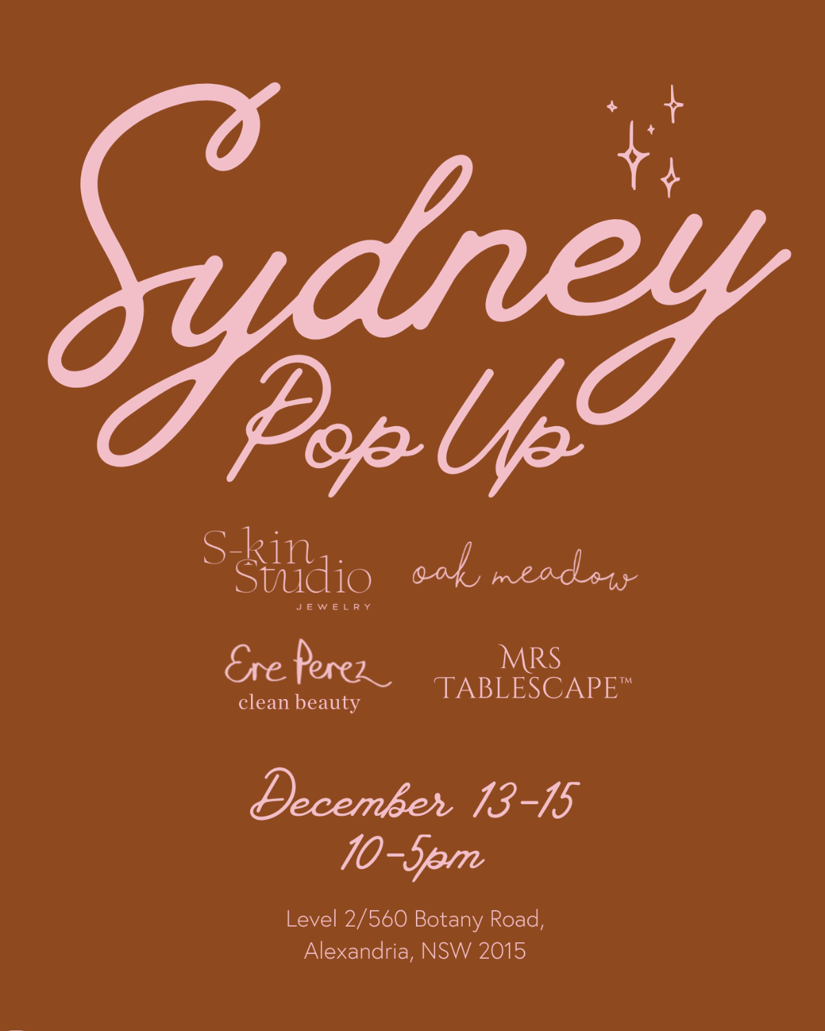 SOLD OUT! play & create: sydney popup