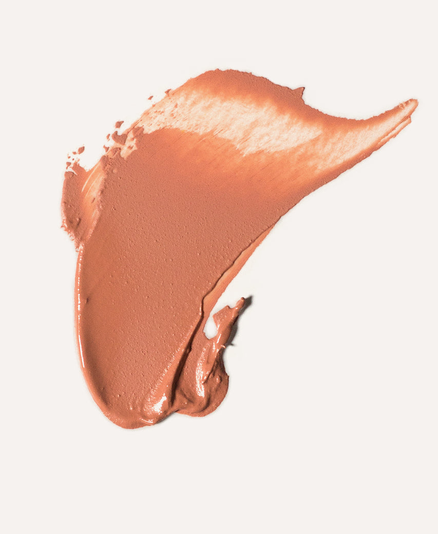 swatch of eco-friendly carrot colour pot by Ere Perez