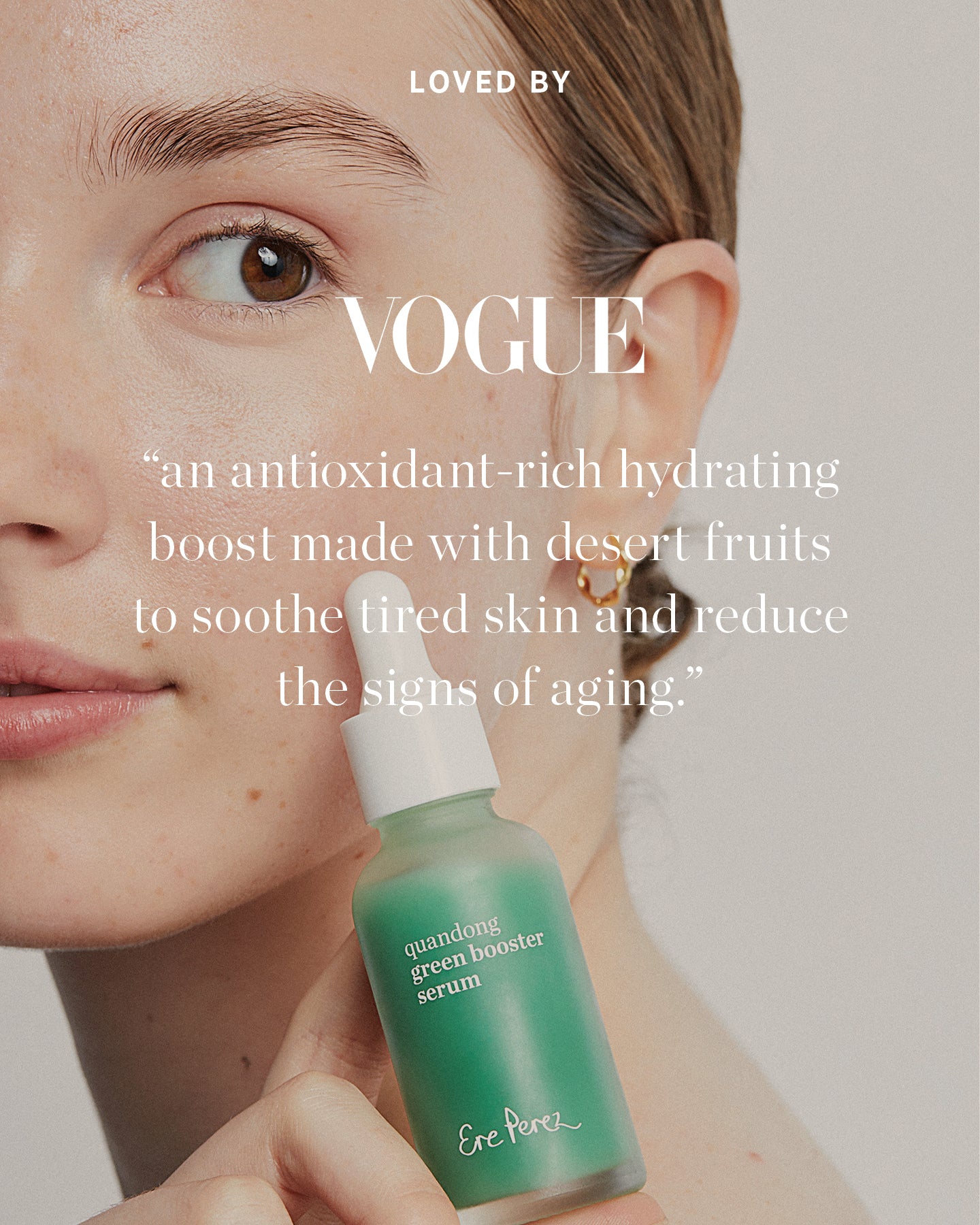 organic quandong green booster serum Ere Perez loved by Vogue