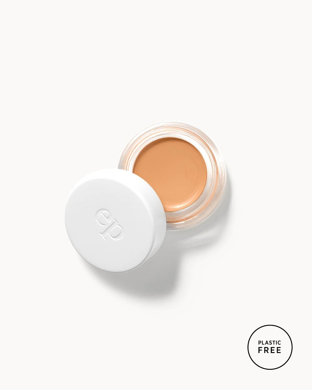Pot of vegan and plastic free all natural arnica all-cover concealer