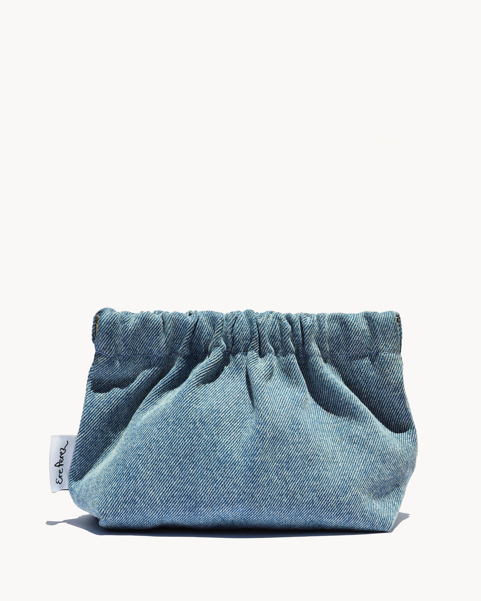 denim snap pouch – Ere Perez Natural Cosmetics