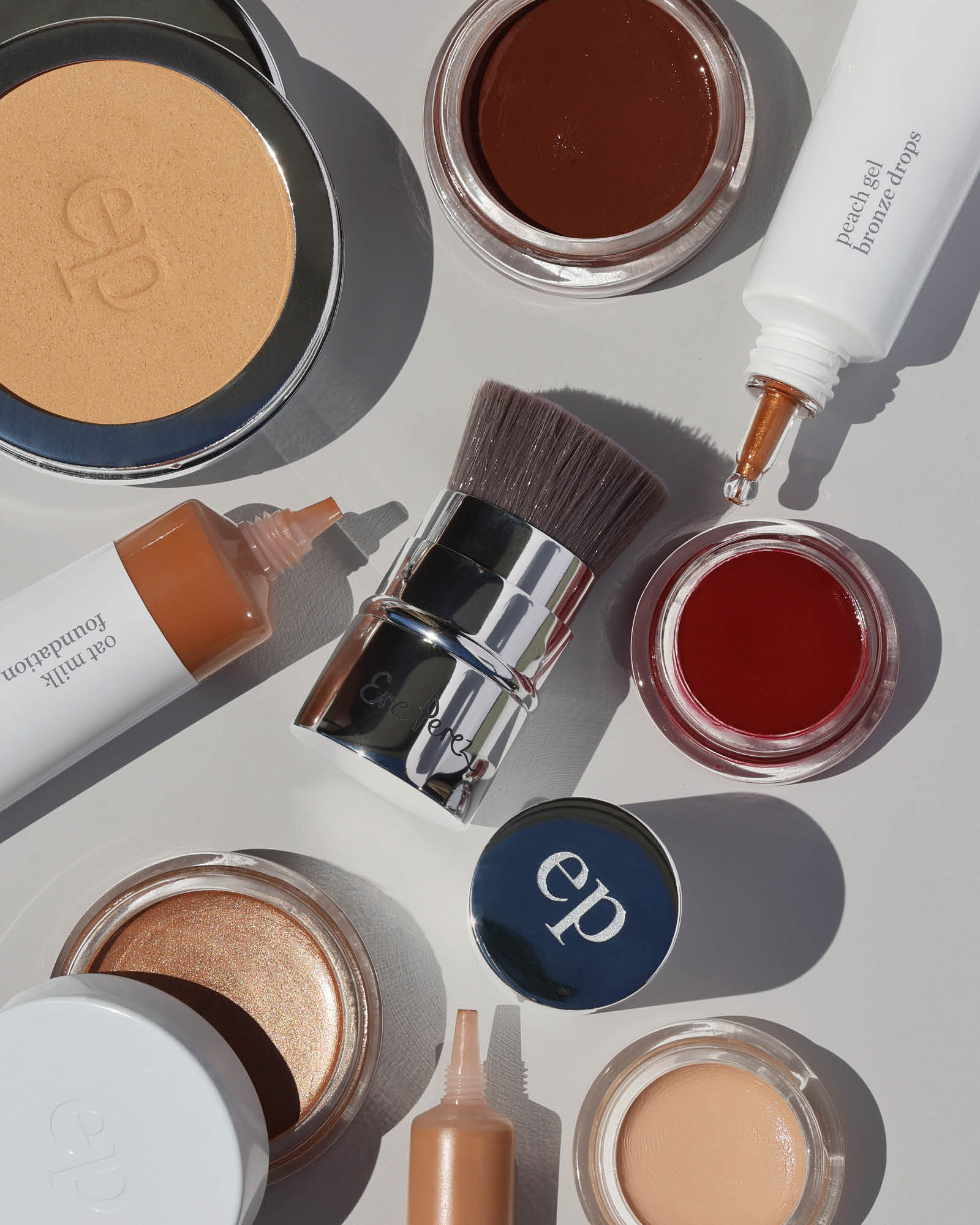 eco vegan retractable kabuki brush