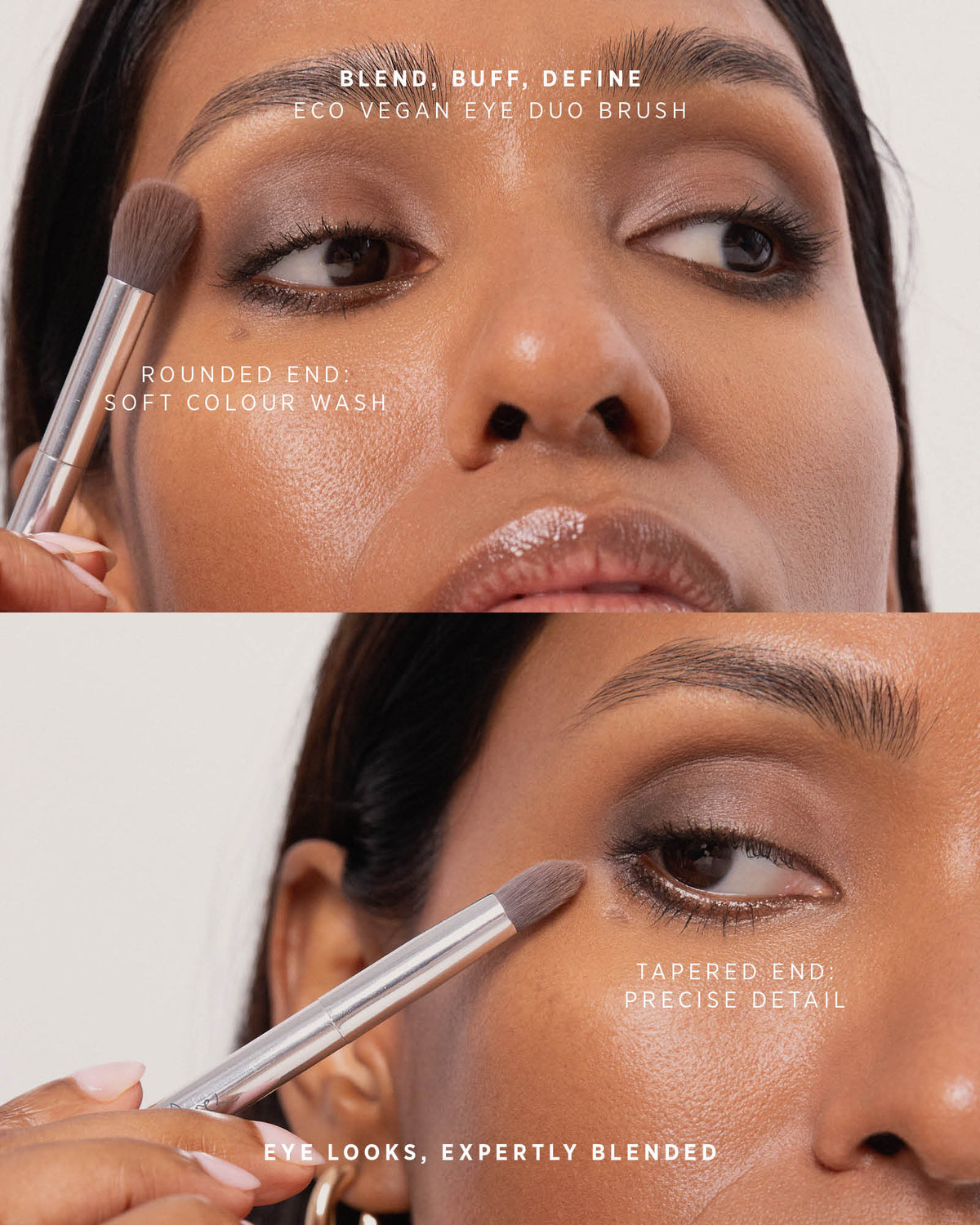 Eye duo brush application guide