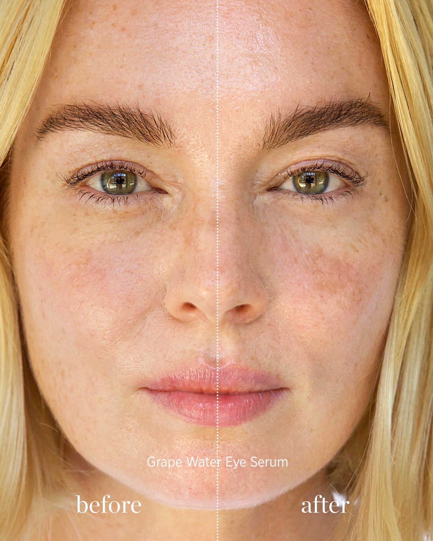 grape water eye serum