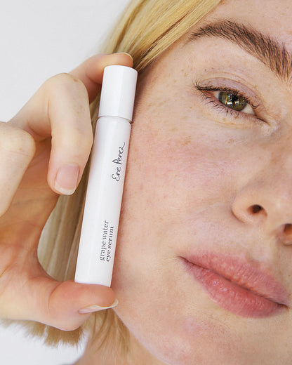 grape water eye serum
