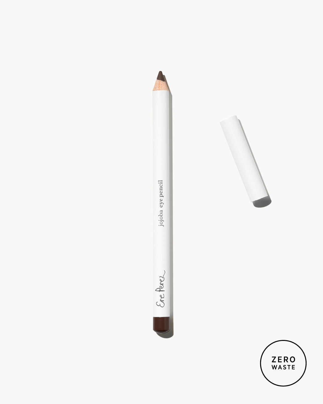 organic award winning jojoba eye pencil in its zero-waste packaging