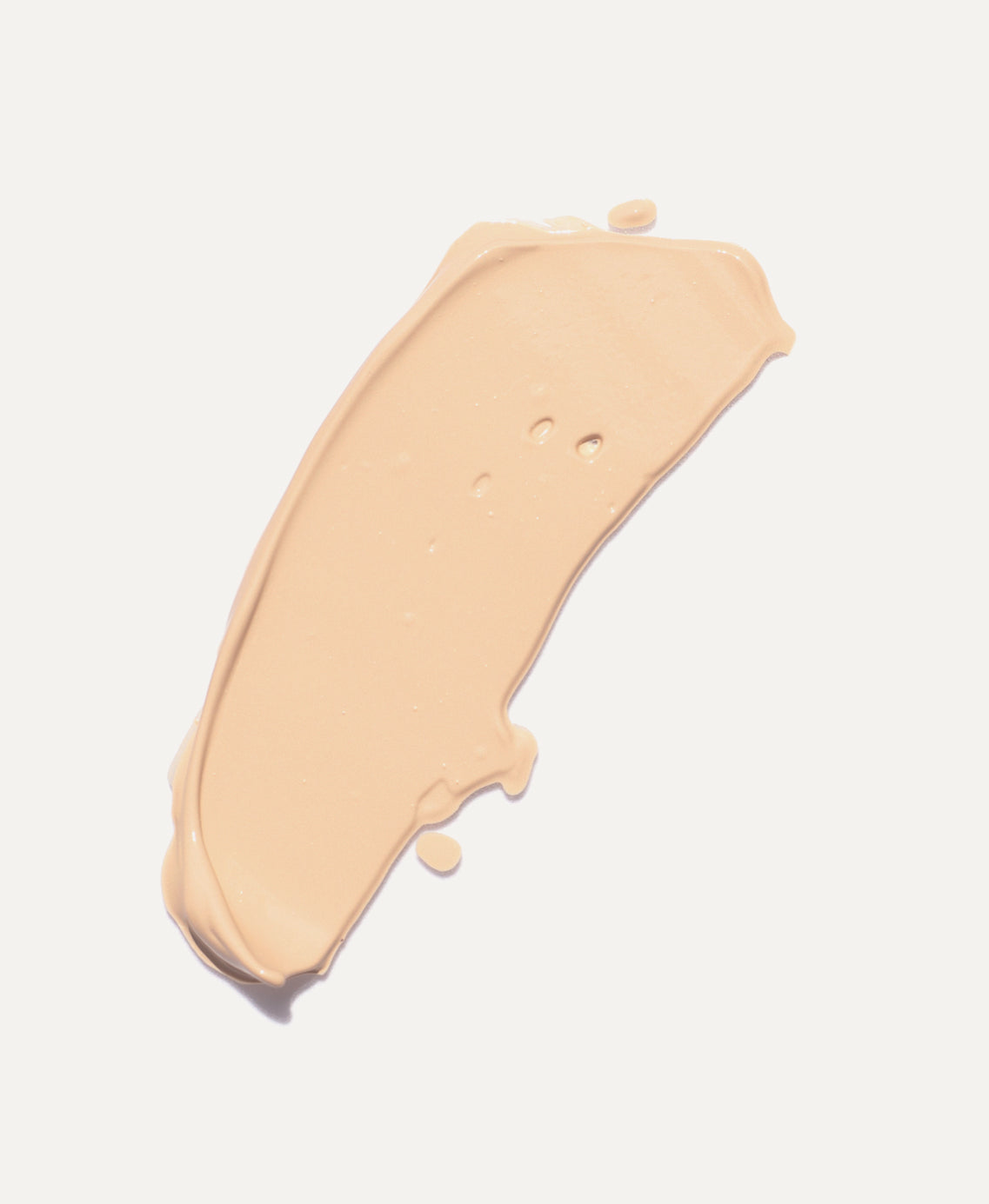 Swatch of natural & hydrating lychee creme corrector Ere Perez