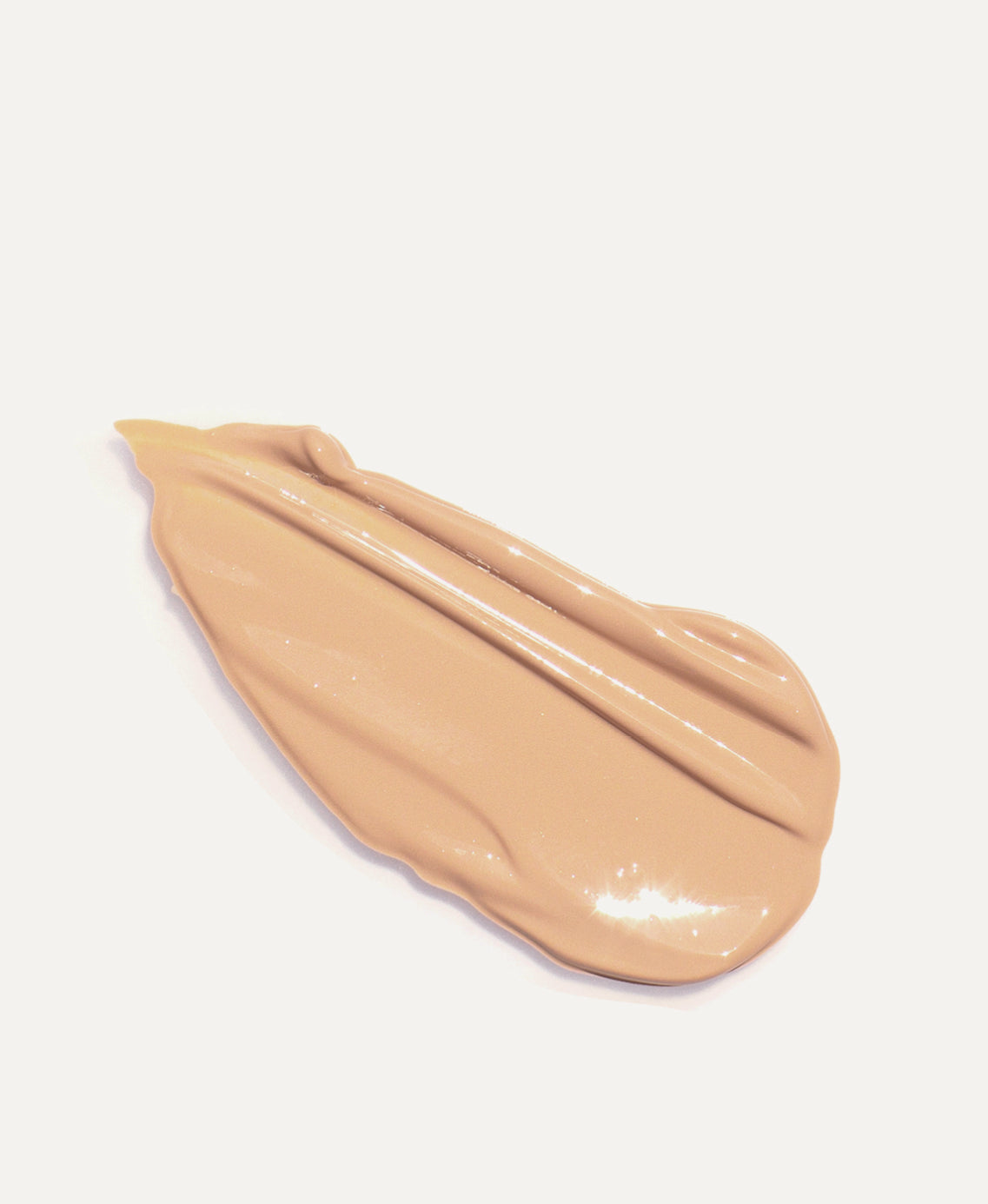 Swatch of all-natural & nourishing lychee creme corrector Ere Perez