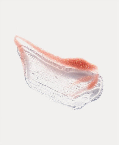 swatch of natural mango lip honey Ere Perez