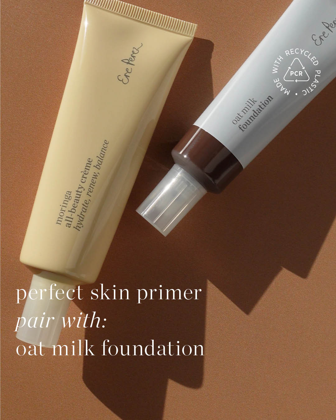 Ere Perez Natural moringa all beauty creme a perfect skin primer you can pair with oat milk foundation