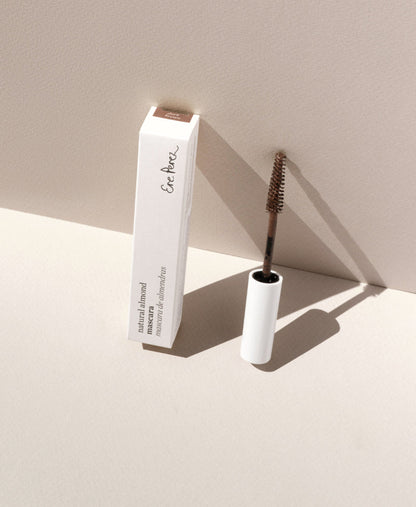 tube of organic natural almond mascara by Ere Perez