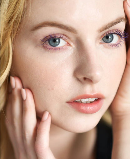 all-natural almond mascara Ere Perez for lifted colourful eyes