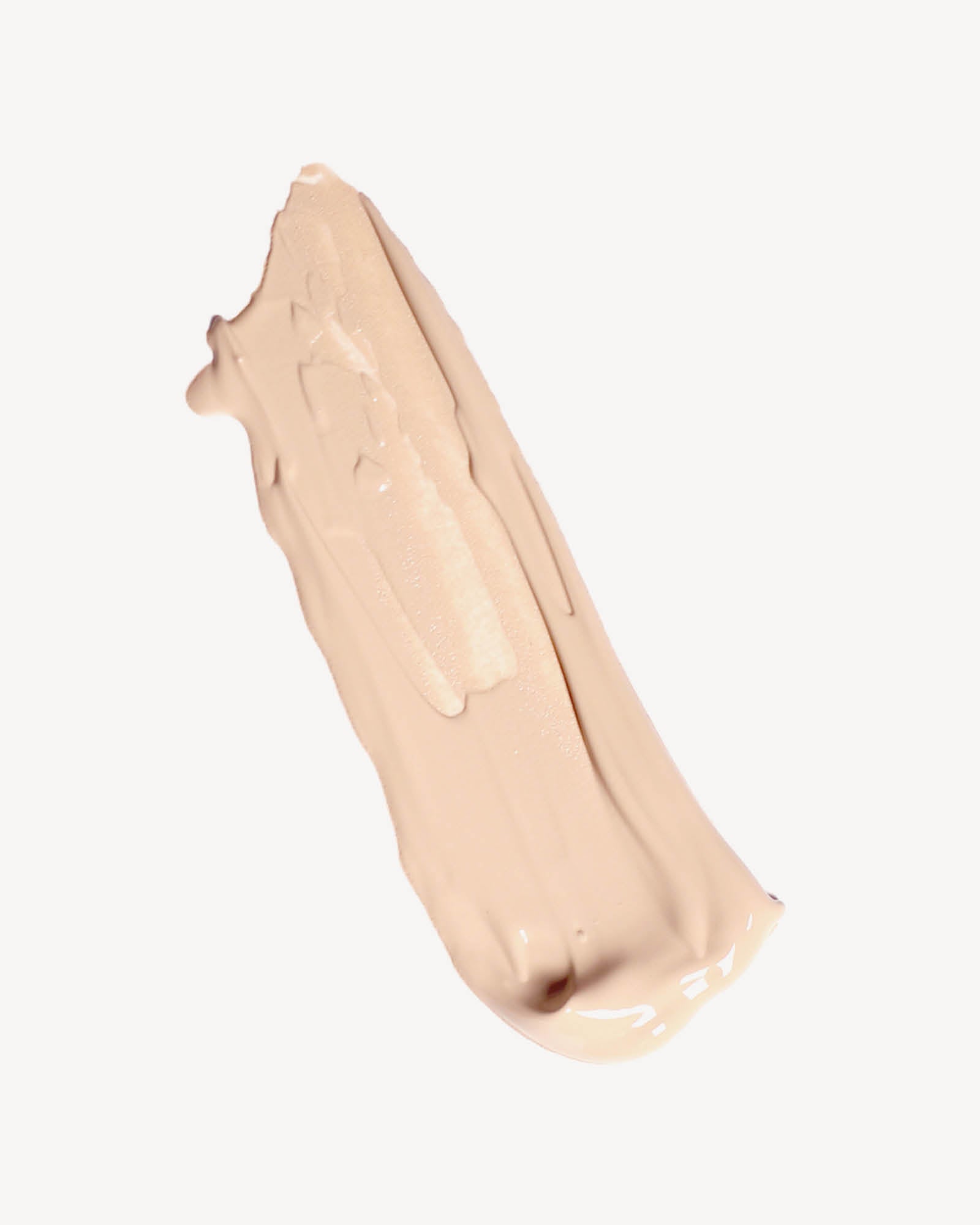 Beige cream swatch on a white background