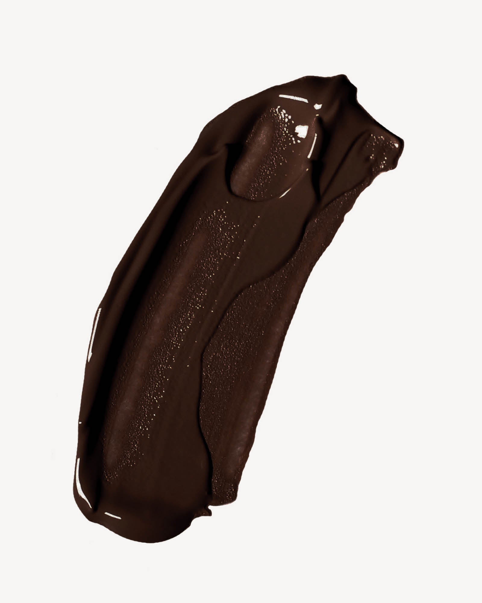 foundation swatch in shade truffle on a white background