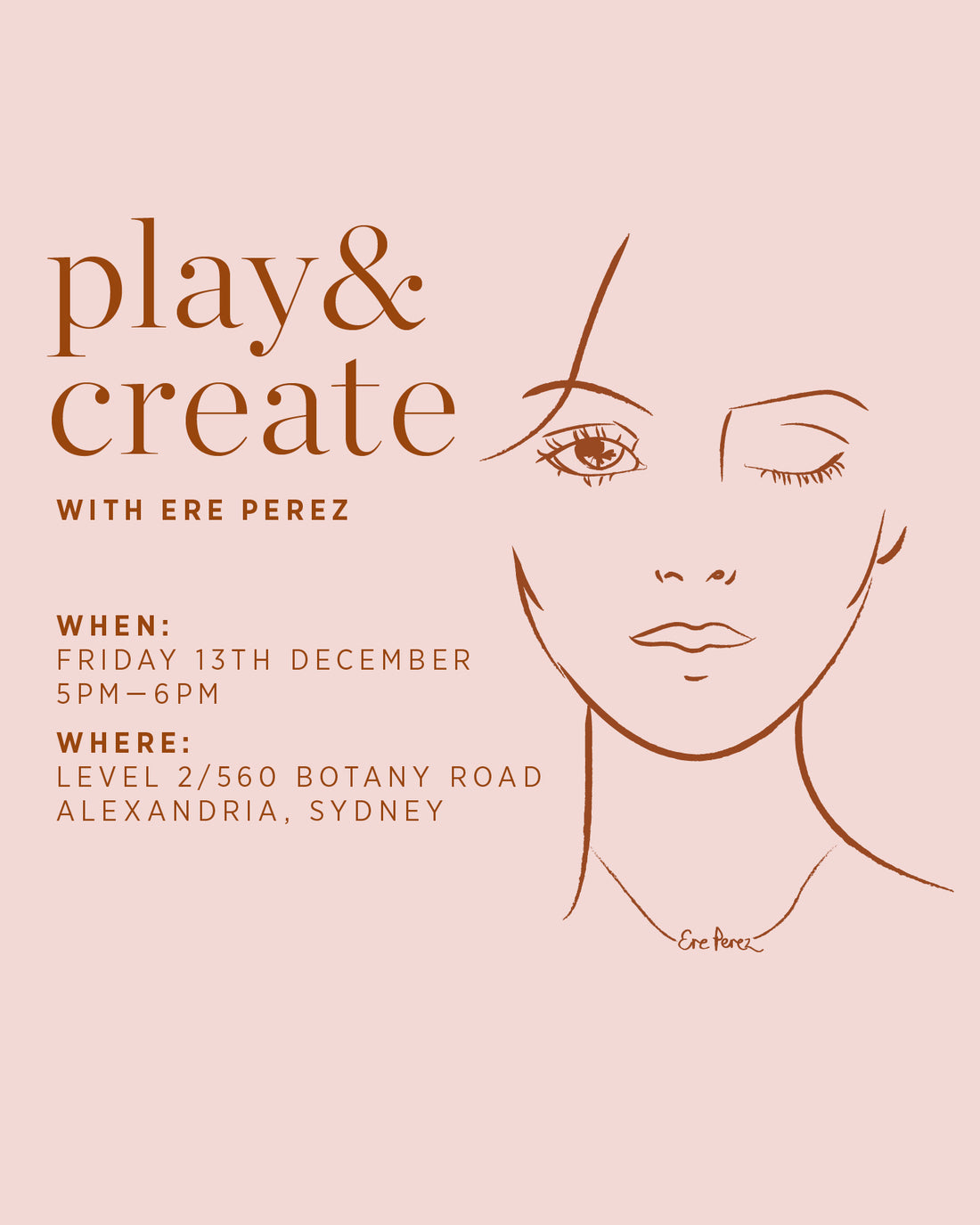 SOLD OUT! play & create: sydney popup