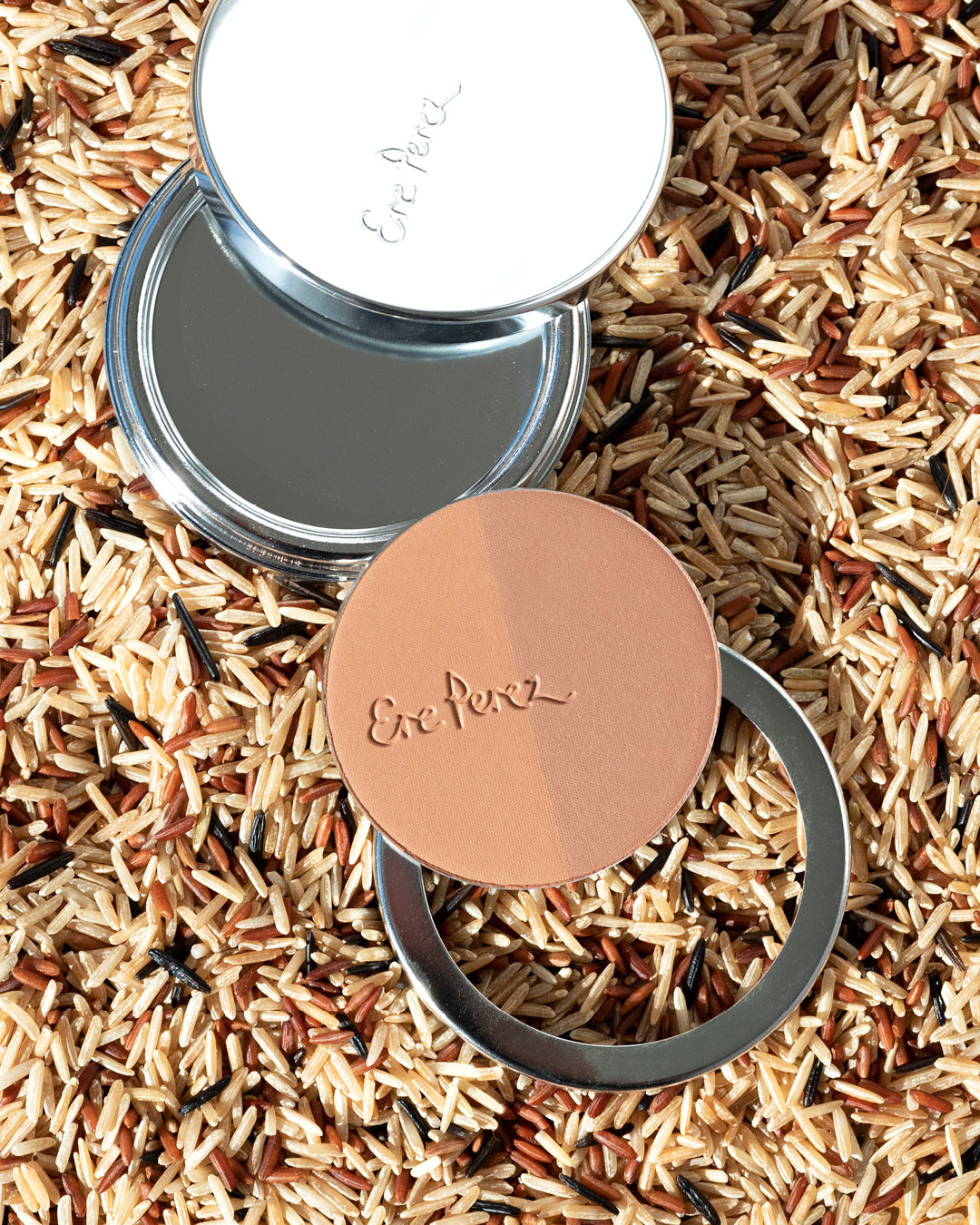 Natural refill of rice powder bronzer & blush in it&