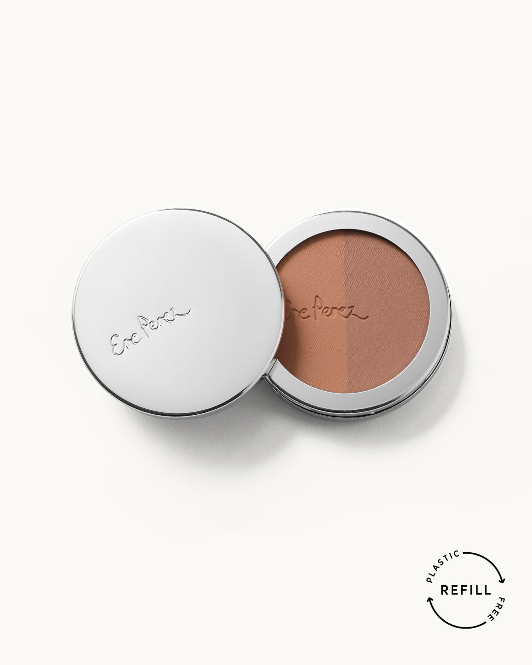 Natural wheel of rice powder bronzer & blush in it&
