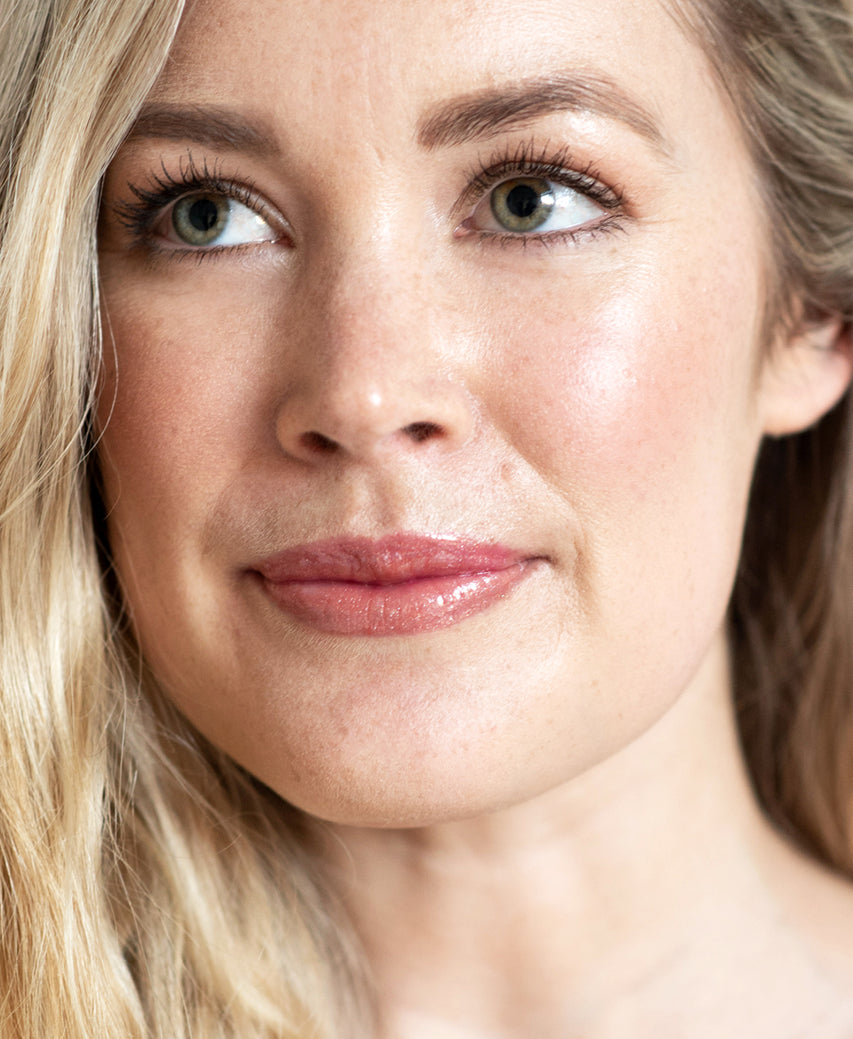Organic rice powder blush & bronzer refill by Ere Perez for a healthy shine