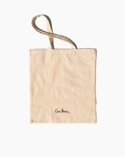 spacious tote bag branded Ere Perez