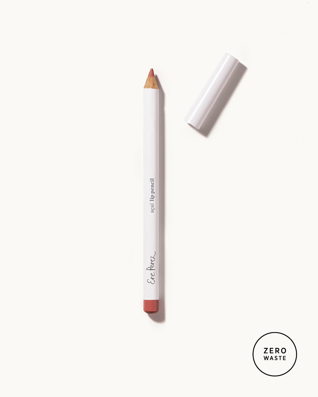 gentle and natural lip pencil in its sustainable waste-free packaging