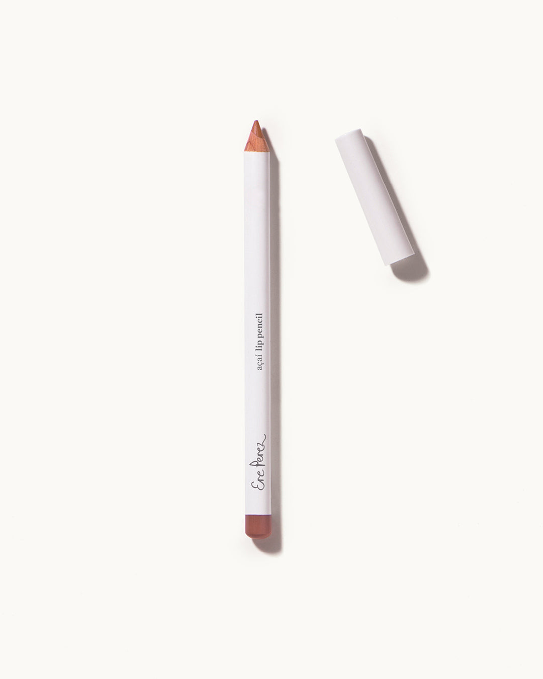 eco-friendly lip pencil in its sustainable waste-free packaging