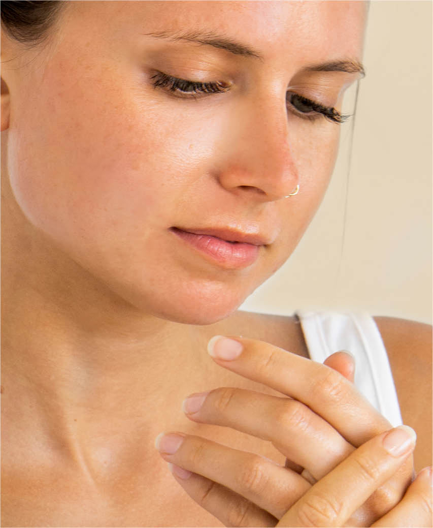 organic papaya SOS marmalade by Ere Perez applied all over for soft moisturised skin