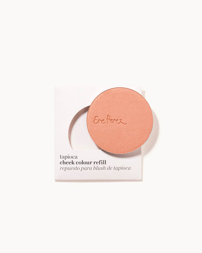 Natural tapioca cheek colour blush refill for a sustainable packaging