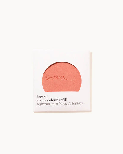 organic tapioca cheek colour refill for a sustainable environmentally-friendly packaging