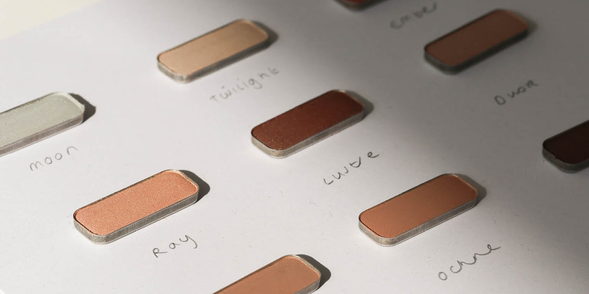 Chamomile eye palette shades