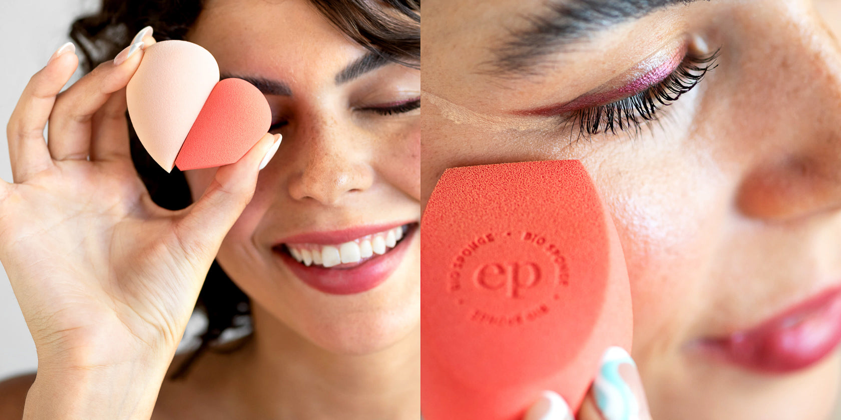 blend, bounce & blur with bio all-beauty sponges