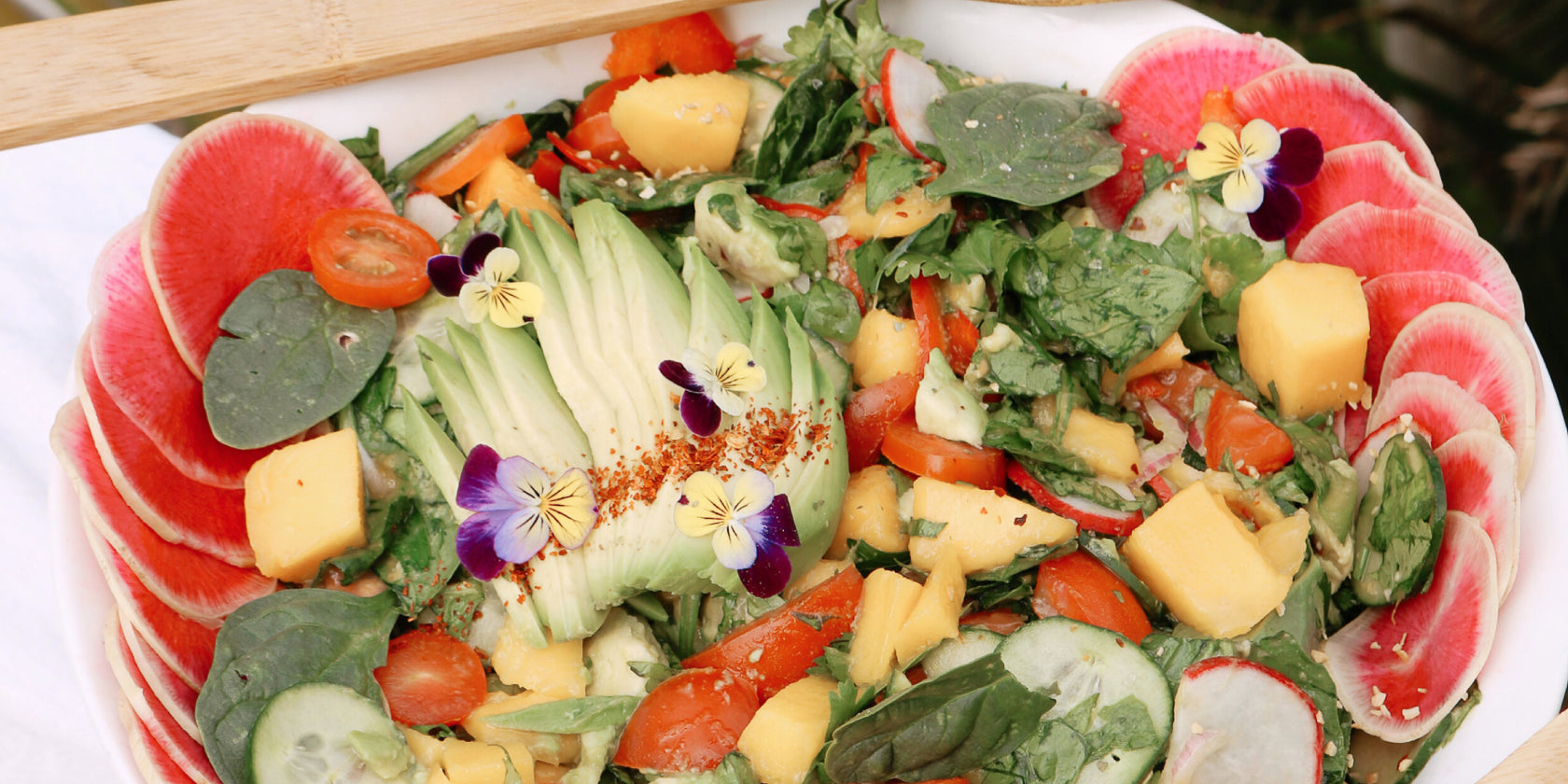 mango avocado party salad