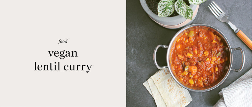 vegan lentil curry