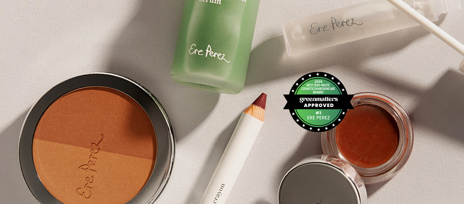 Winner best zero-waste beauty brand. Discover eco-friendly, sustainable, plastic-free makeup and skincare.