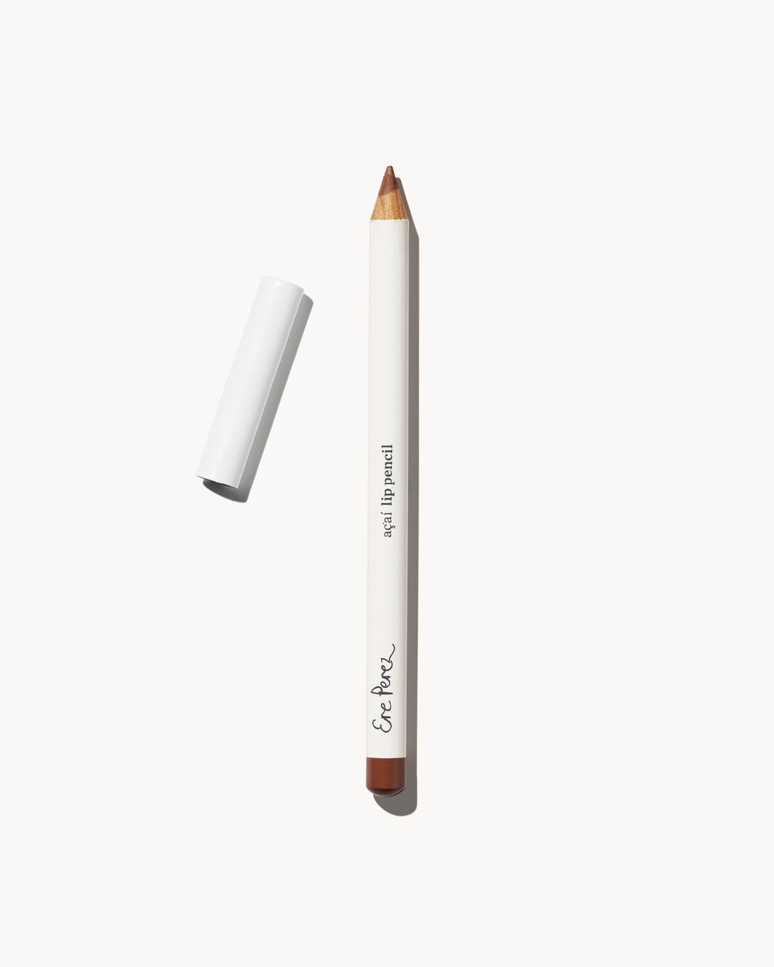 organic lip pencil in its sustainable waste-free packaging 