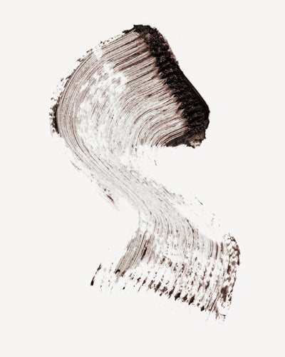 swatch of eco-friendly avocado waterproof mascara by Ere Perez 