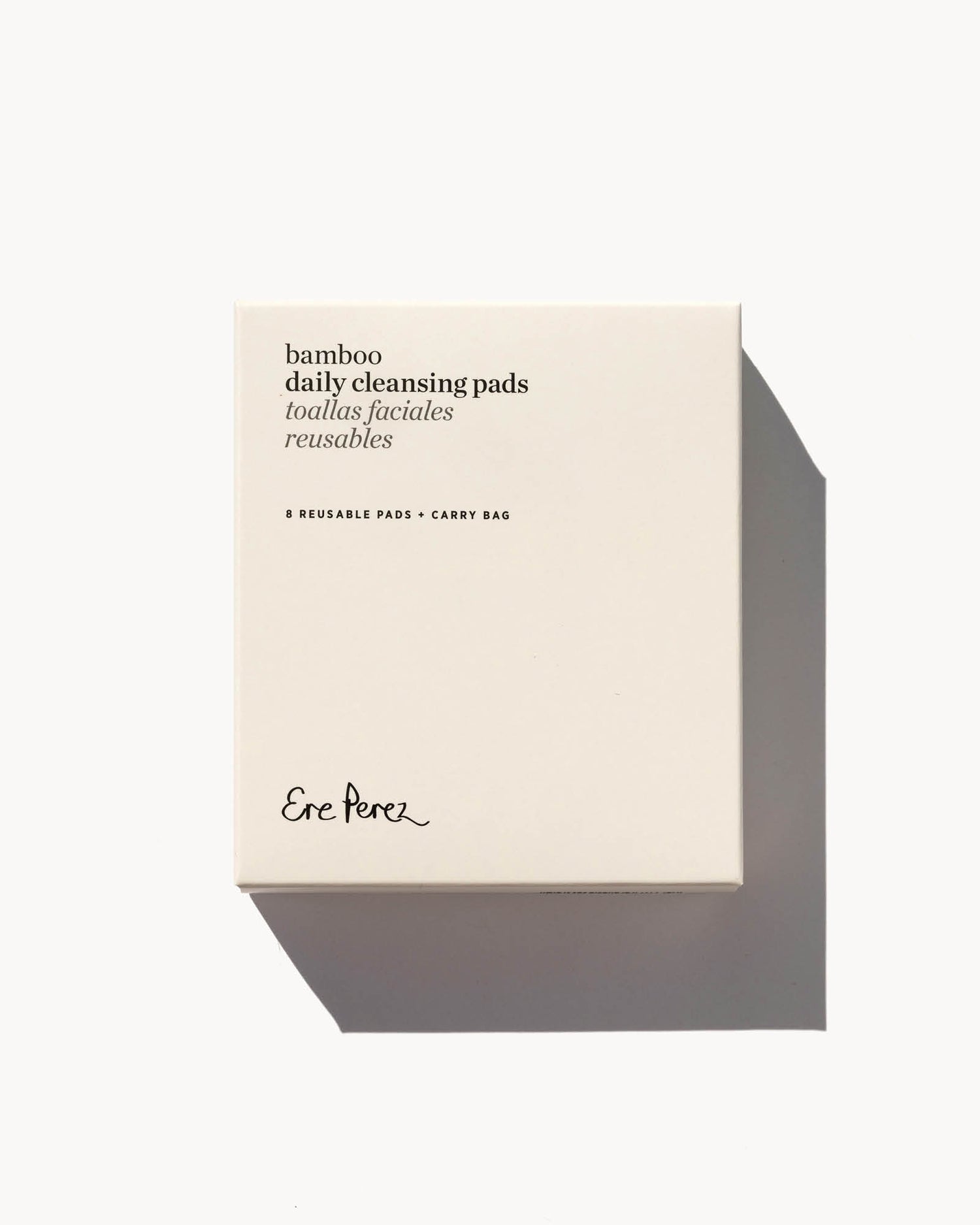 bamboo daily cleansing face pads