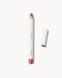 Lip liner pencil with cap on a white background 