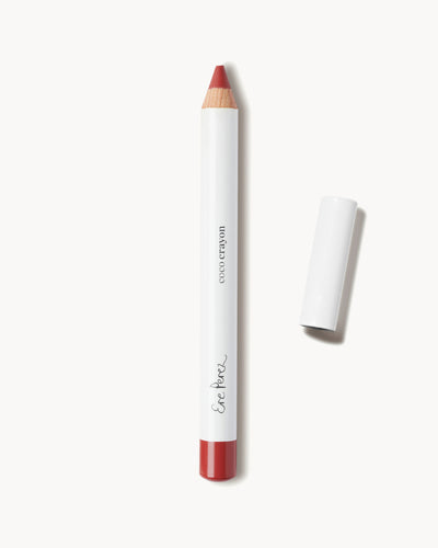 natural award-winning coco crayon in its zero waste packaging  