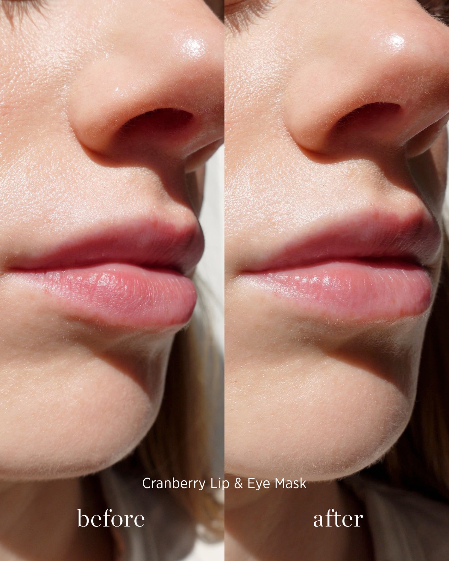 cranberry lip &amp; eye mask