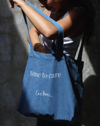 denim daily tote