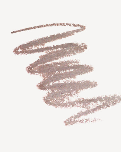 swatch of eco-friendly jojoba eye pencil 