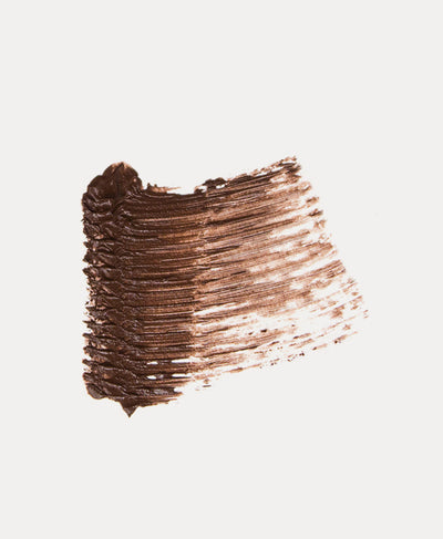 swatch of clean natural almond mascara Ere Perez 