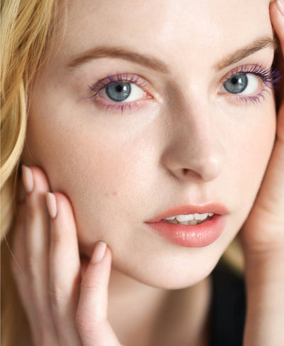 all-natural almond mascara Ere Perez  for lifted colourful eyes