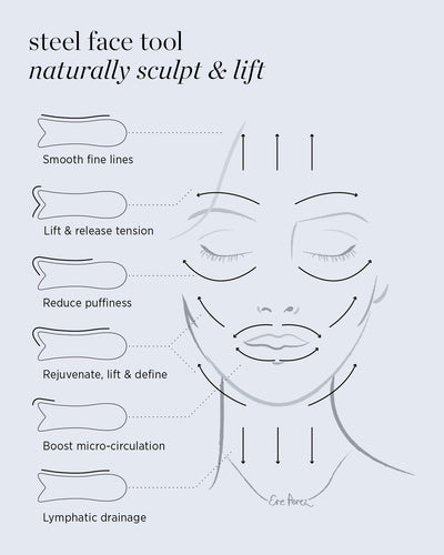 How to use gush made of steel by Ere Perez for a natural sculpt &amp; lift