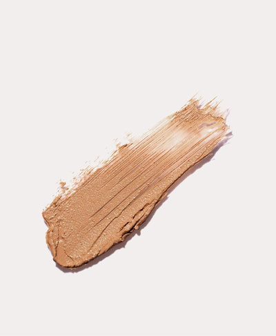 swatch of all-natural and delicate arnica foundation by Ere Perez 