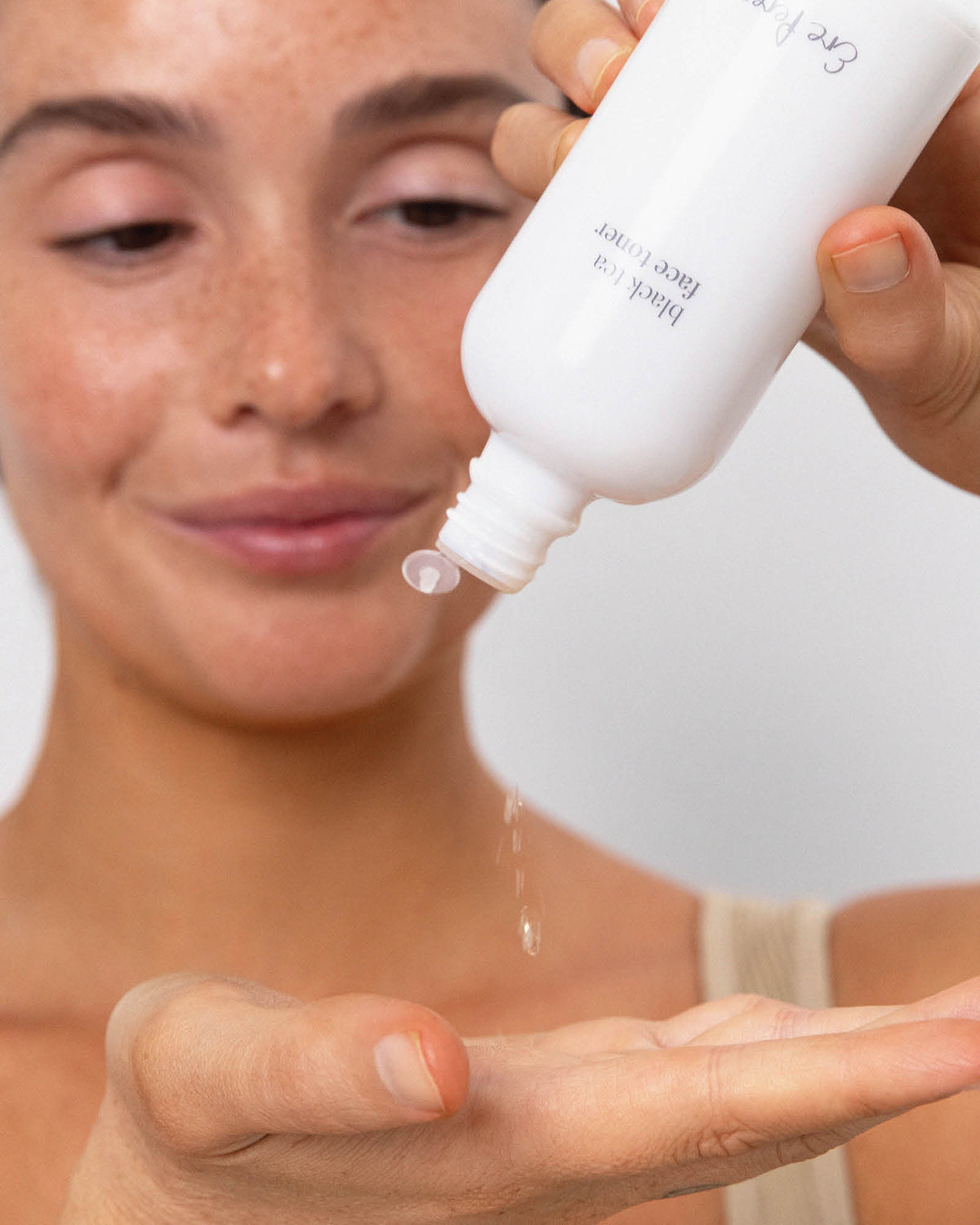 black tea face toner