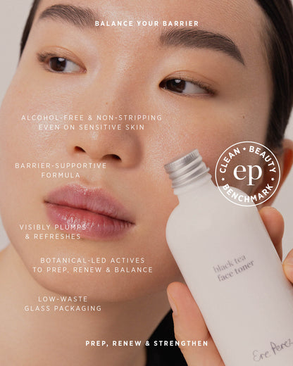 black tea face toner