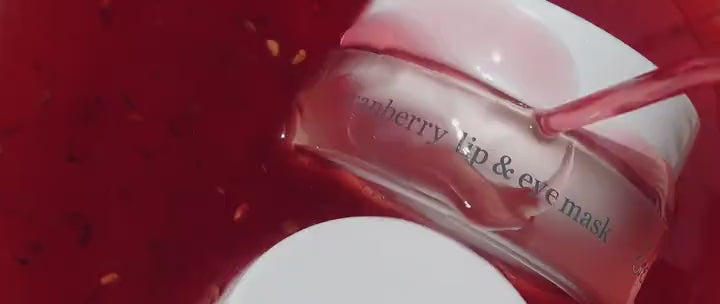 Ere Perez Cranberry Lip &amp; Eye Mask: Nourish and rejuvenate delicate skin