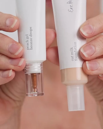 peach gel bronzing drops