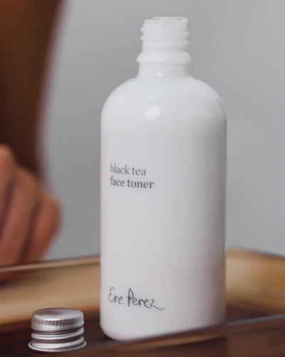 black tea face toner